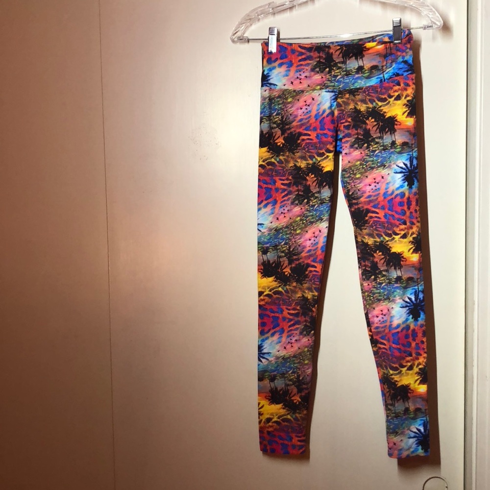 Tropical print, Cándida Maria Leggings